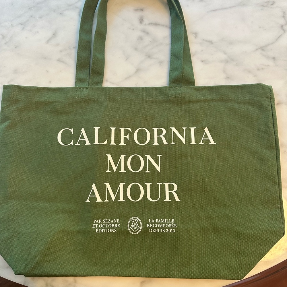 Green Tote Bag-NEW